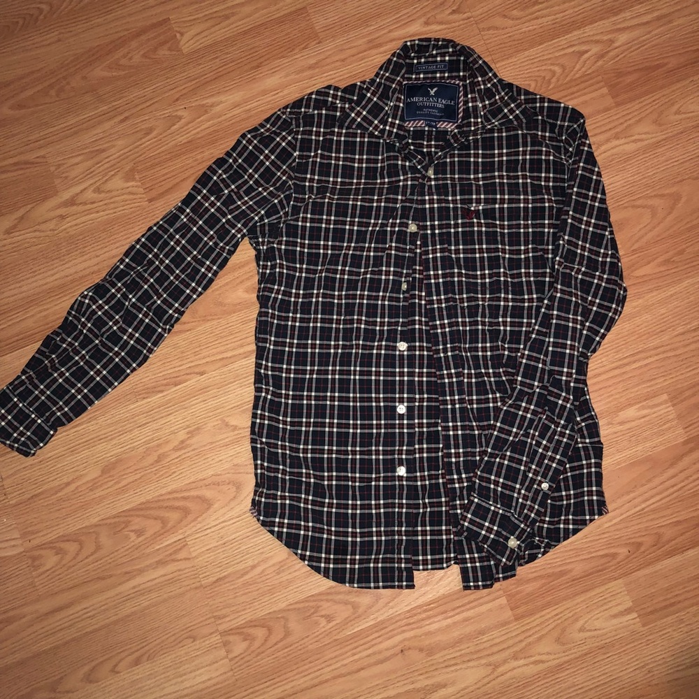 Men’s AE Button Down Dress Shirt